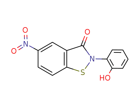 2-(2-hydroxyphenyl)-5-nitrobenzo[d]isothiazol-3(2H)-one