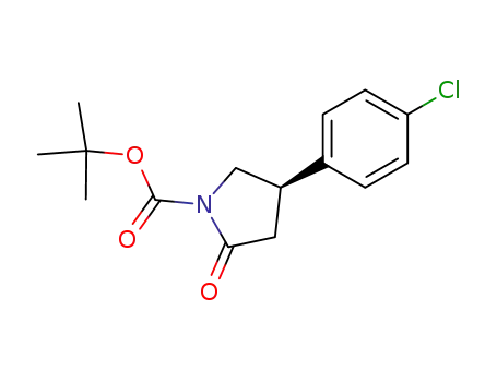 (R)-tert-butyl 4-(4-chlorophenyl)-2-oxopyrrolidine-1-carboxylate