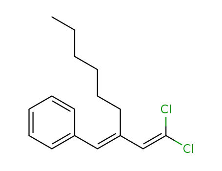 (E)-(2-(2,2-dichlorovinyl)oct-1enyl)benzene