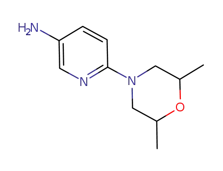 6-((2R,6S)-2,6-dimethylmorpholino)pyridin-3-amine