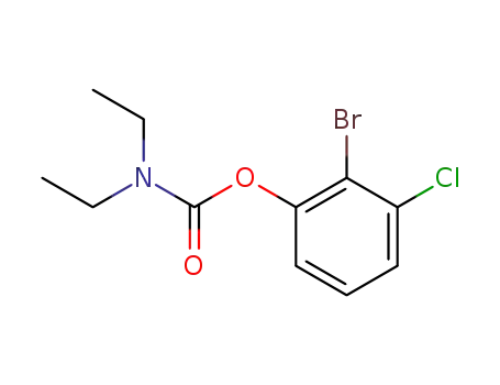 2-Bromo-3-chlorophenyl N,N-diethylcarbamate