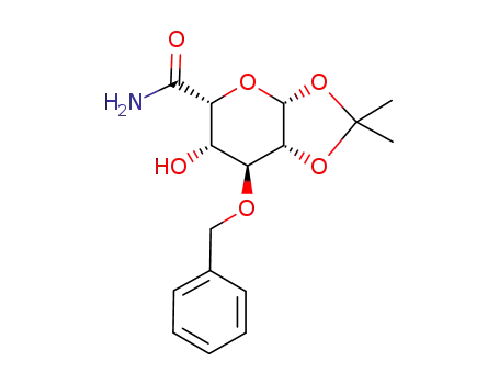 3-O-benzyl-1,2-O-isopropylidene-β-L-idopyranuronamide
