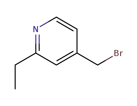 피리딘, 4-(브로모메틸)-2-에틸-(9CI)