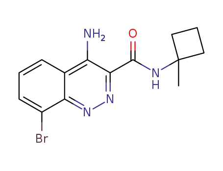 Molecular Structure of 1309764-50-8 (C<sub>14</sub>H<sub>15</sub>BrN<sub>4</sub>O)