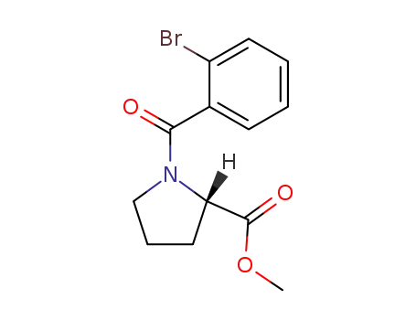 (S)-methyl 1-(2-Bromobenzoyl)pyrrolidine-2-carboxylate