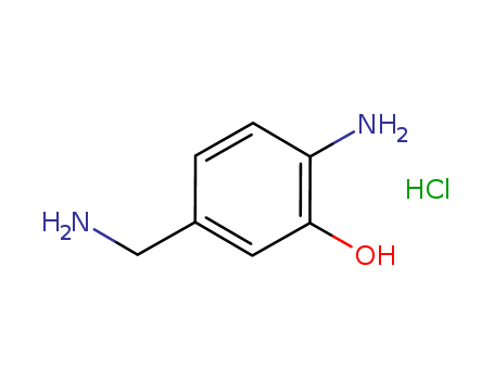 2-amino-5-(aminomethyl)phenol dihydrochloride