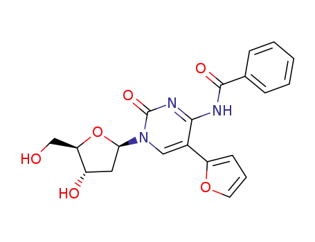 N-benzoyl-5-(fur-2-yl)-2'-deoxycytidine