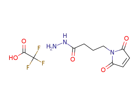 Molecular Structure of 1239587-68-8 (4-MaleiMidobutyric Acid Hydrazide Trifluoroacetate)