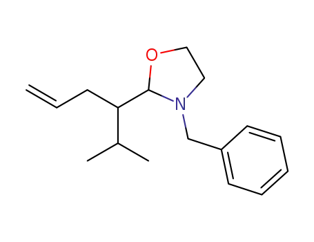 Molecular Structure of 1254367-07-1 (3-benzyl-2-(2-methylhex-5-en-3-yl)oxazolidine)