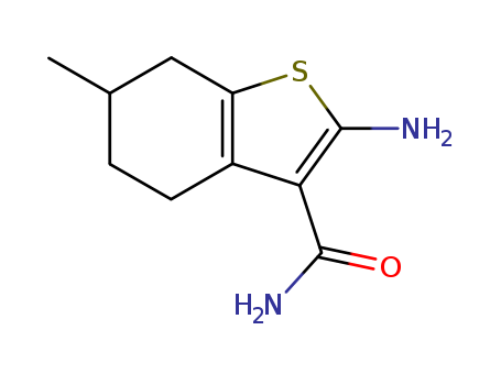 2-AMINO-6-METHYL-4,5,6,7-TETRAHYDROBENZO[B]THIOPHENE-3-CARBOXAMIDE  CAS NO.95211-68-0