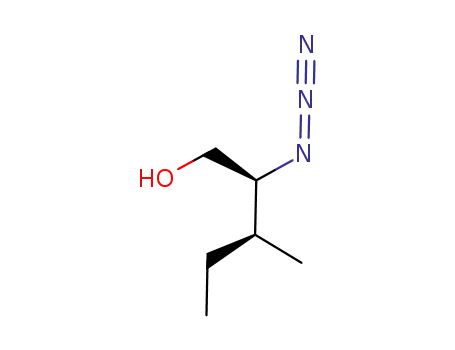 Molecular Structure of 444884-78-0 (1-Pentanol, 2-azido-3-methyl-, (2S,3S)-)