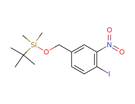 5-(tert-butyldimethylsilyloxymethyl)-2-iodonitrobenzene