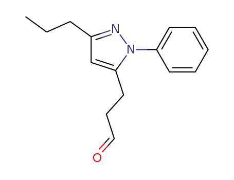 3-(1-phenyl-3-propyl-1H-pyrazol-5-yl)propanal