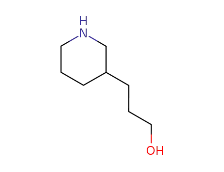 Molecular Structure of 25175-58-0 (3-PIPERIDIN-3-YL-PROPAN-1-OL)