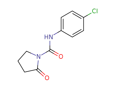 1-Pyrrolidinecarboxamide, N-(4-chlorophenyl)-2-oxo-