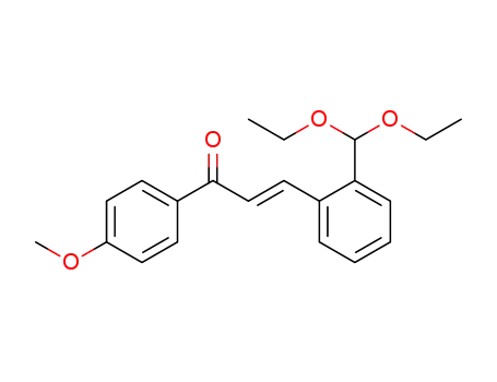 (E)-3-(2-(diethoxymethyl)phenyl)-1-(4-methoxyphenyl)prop-2-en-1-one