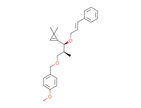 1-[(2S,3S)-3-(3,3-dimethylcycloprop-1-enyl)-2-methyl-3-((E)-3-phenylallyloxy)-propoxymethyl]-4-methoxybenzene