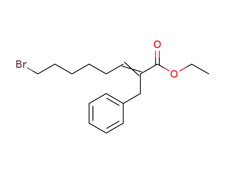 ethyl 2-benzyl-8-bromooct-2-enoate