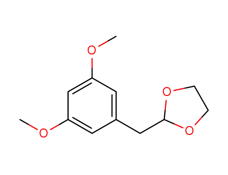Molecular Structure of 898759-30-3 (5-(1,3-DIOXOLAN-2-YLMETHYL)-1,3-DIMETHOXYBENZENE)