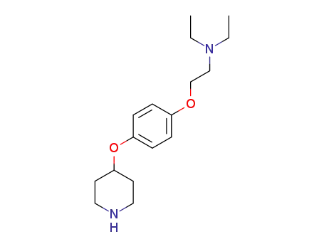 diethyl-{2-[4-(piperidin-4-yloxy)-phenoxy]-ethyl}-amine