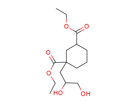 1-(2,3-dihydroxy-propyl)-cyclohexane-1,3-dicarboxylic acid diethyl ester