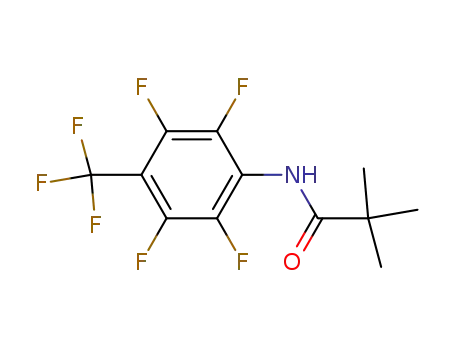 N-(2,3,5,6-tetrafluoro-4-(trifluoromethyl)phenyl)pivalamide