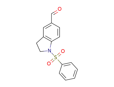 1-Benzenesulfonyl-2,3-dihydro-1H-indole-5-carbaldehyde