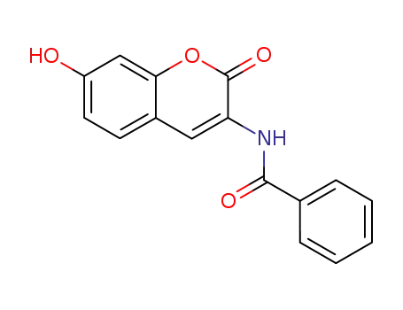 3-benzoylamino-7-hydroxy-2H-1-benzopyran-2-one