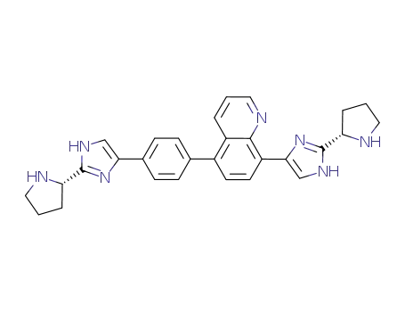 Molecular Structure of 1312611-69-0 (C<sub>29</sub>H<sub>29</sub>N<sub>7</sub>)