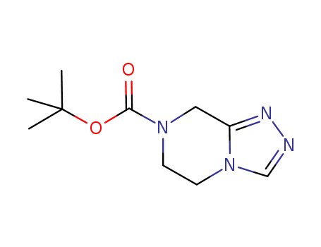 7-Boc-5，6，7，8-tetrahydro-1，2，4-triazolo[4，3-a]pyrazine
