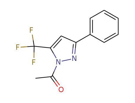 1-ACETYL-5(3)-PHENYL-3(5)-(TRIFLUOROMETHYL)PYRAZOLE 198348-94-6