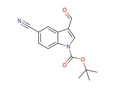 1-Boc-5-시아노-3-포르밀린돌