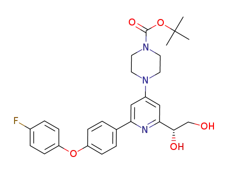 C<sub>28</sub>H<sub>32</sub>FN<sub>3</sub>O<sub>5</sub>