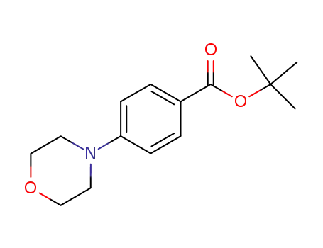 Benzoic acid, 4-(4-morpholinyl)-, 1,1-dimethylethyl ester
