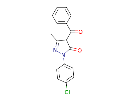 4-benzoyl-2-(4-chlorophenyl)-5-methyl-2,4-dihydro-3H-pyrazol-3-one