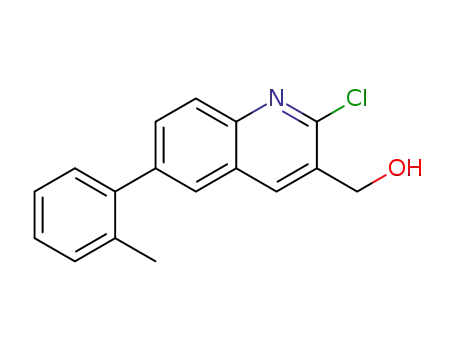 (2-chloro-6-o-tolylquinolin-3-yl)methanol