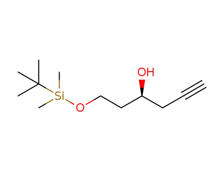 ((S)-3-hydroxyhex-5-ynyloxy)(tert-butyl)dimethylsilane