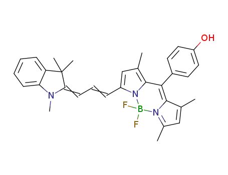 C<sub>32</sub>H<sub>32</sub>BF<sub>2</sub>N<sub>3</sub>O