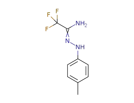 Molecular Structure of 524699-80-7 (Ethanimidic acid, 2,2,2-trifluoro-, 2-(4-methylphenyl)hydrazide)
