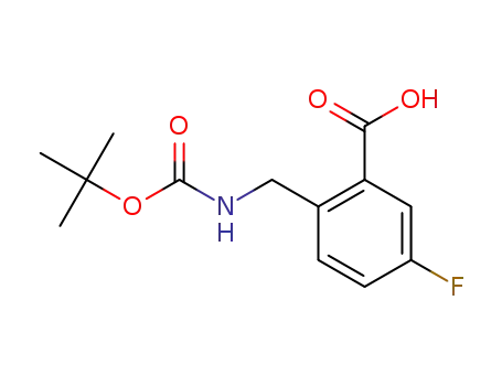 2-(BOC-아미노)메틸-5-플루오로-벤조산