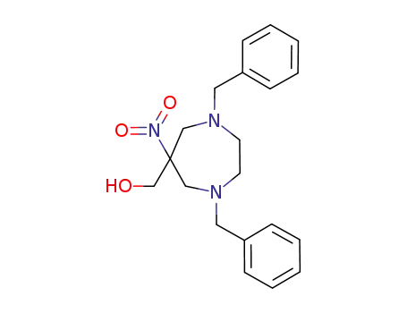 Molecular Structure of 1173766-86-3 (1,4-dibenzyl-6-hydroxymethyl-6-nitroperhydro-1,4-diazepine)
