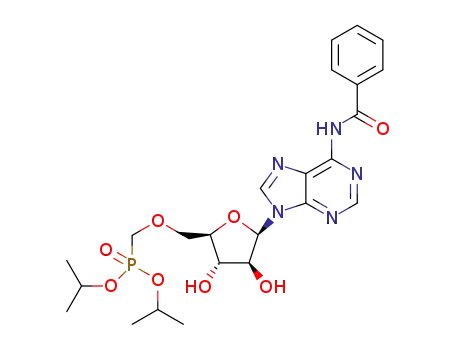 diisopropyl 6-N-benzoyl-β-D-arabinoadenosin-5'-O-ylmethanephosphonate