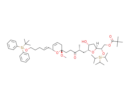 C<sub>53</sub>H<sub>84</sub>O<sub>9</sub>Si<sub>2</sub>