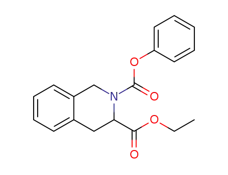 3-ethyl 2-phenyl 3,4-dihydroisoquinoline-2,3(1H)-dicarboxylate