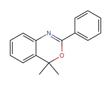 4H-3,1-Benzoxazine, 4,4-dimethyl-2-phenyl-