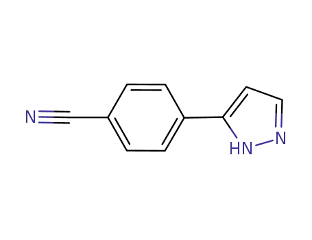 4-(1H-pyrazol-3-yl)benzonitrile