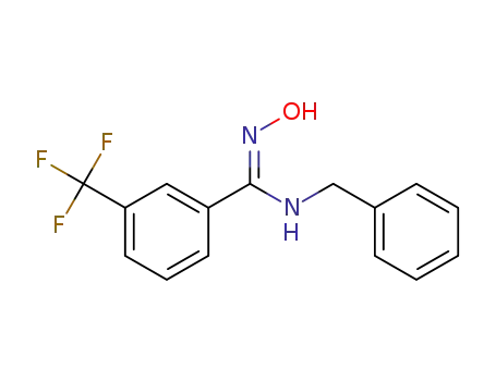 (Z)-N-benzyl-N'-hydroxy-3-(trifluoromethyl)benzimidamide