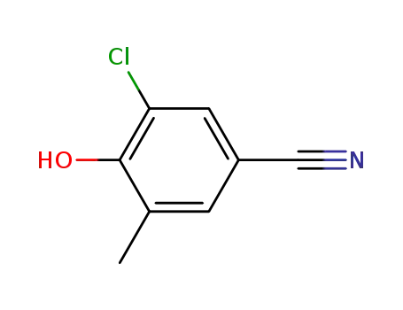 Molecular Structure of 173900-45-3 (3-CHLORO-5-METHYL-4-HYDROXYBENZONITRILE)