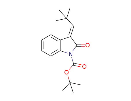 (E)-tert-butyl 3-(2,2-dimethylpropylidene)-2-oxoindoline-1-carboxylate