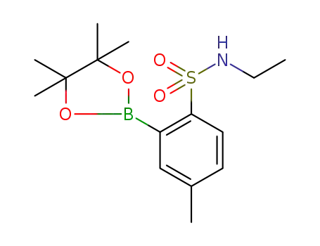 N-ethyl-4-methyl-2-(4,4,5,5-tetramethyl-1,3,2-dioxaborolan-2-yl)benzenesulfonamide